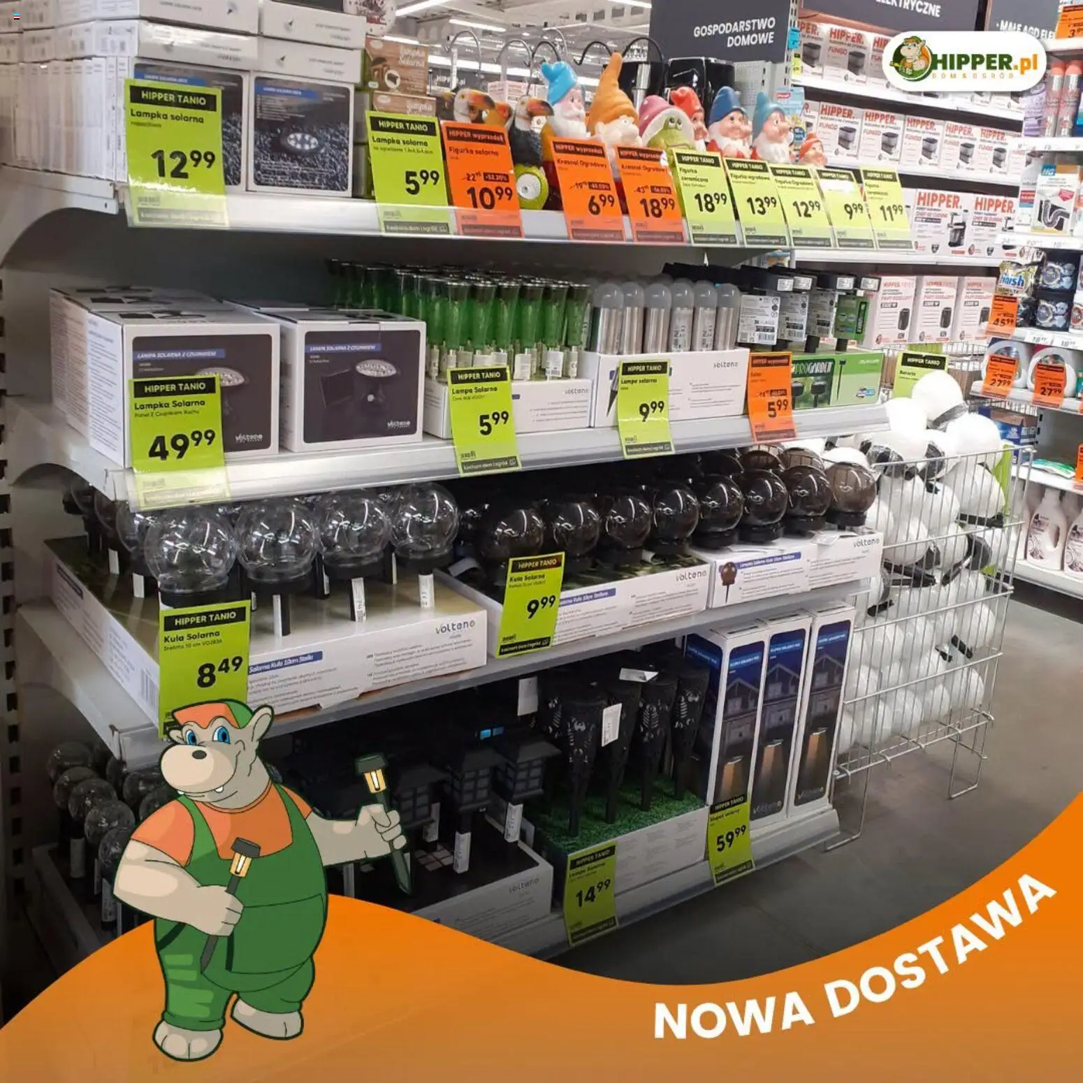 Hipper gazetka od 10.07.2026 | Strona: 3 | Produkty: Lampa solarna, Lampa