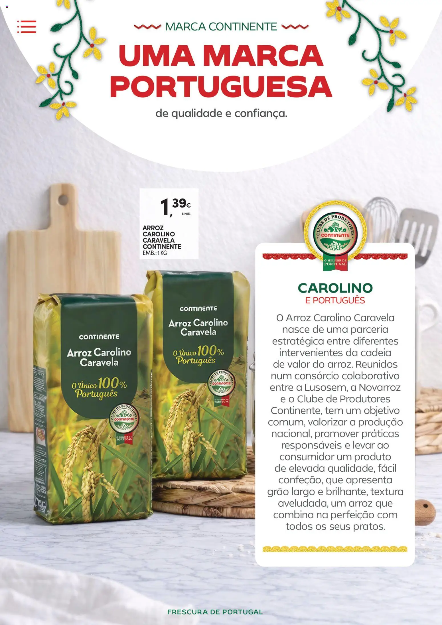 Continente - Frescura de Portugal Direto da origem │ válido de 05.05.2026 | Página: 44 | Produtos: Arroz