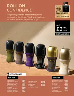 Preview of AVON - Offers valid from 01.05.2026 | Page: 132 | Products: Deodorant, Dress