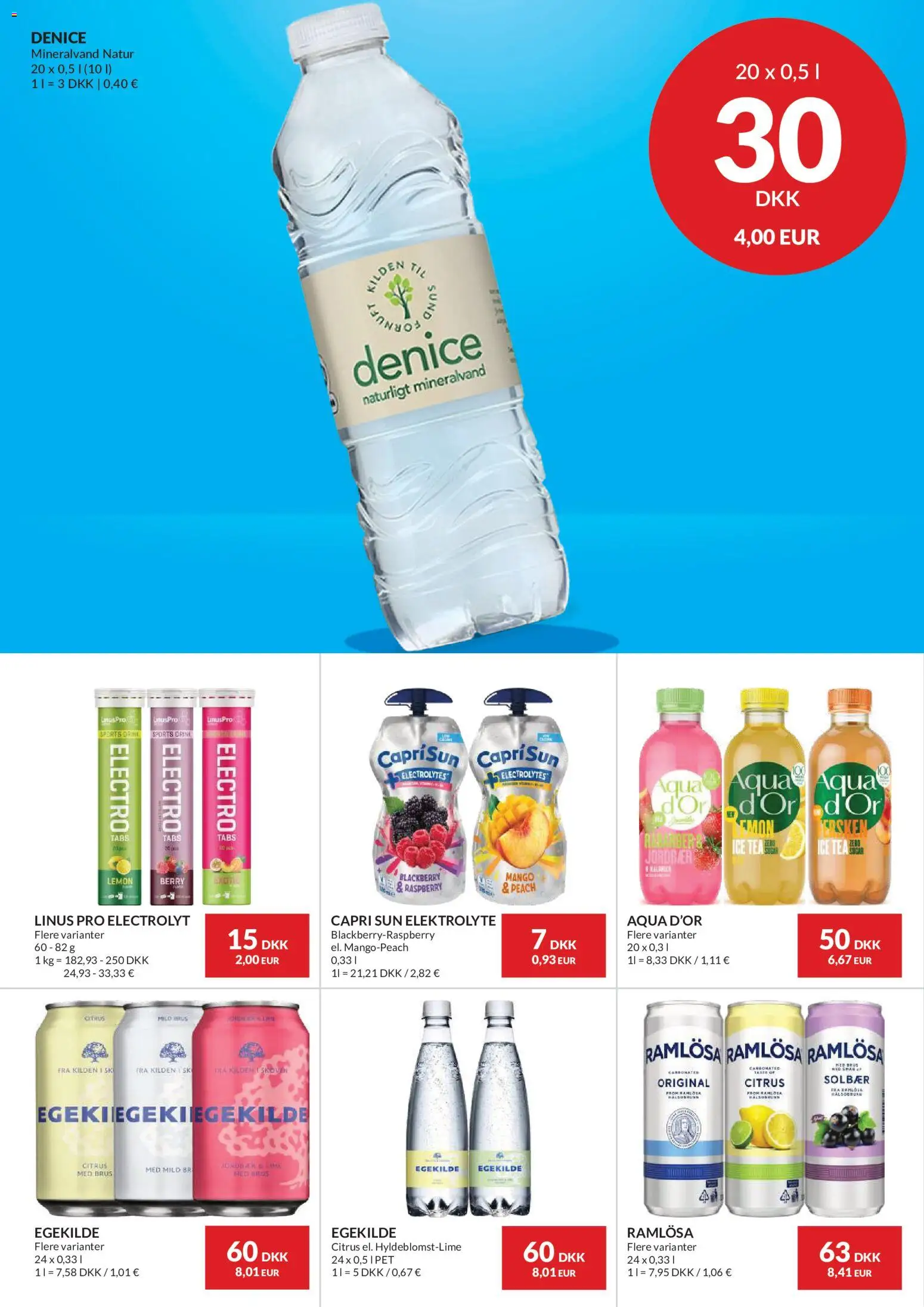 Nielsen Discount tilbudsavis – gyldig fra 01/10/2026 | Side: 38 | Produkter: Mango, Jordbær, Mineralvand, Solbær