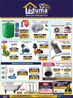 Laduma Hardware specials catalogue – valid from 01.04.2026 | Page: 1