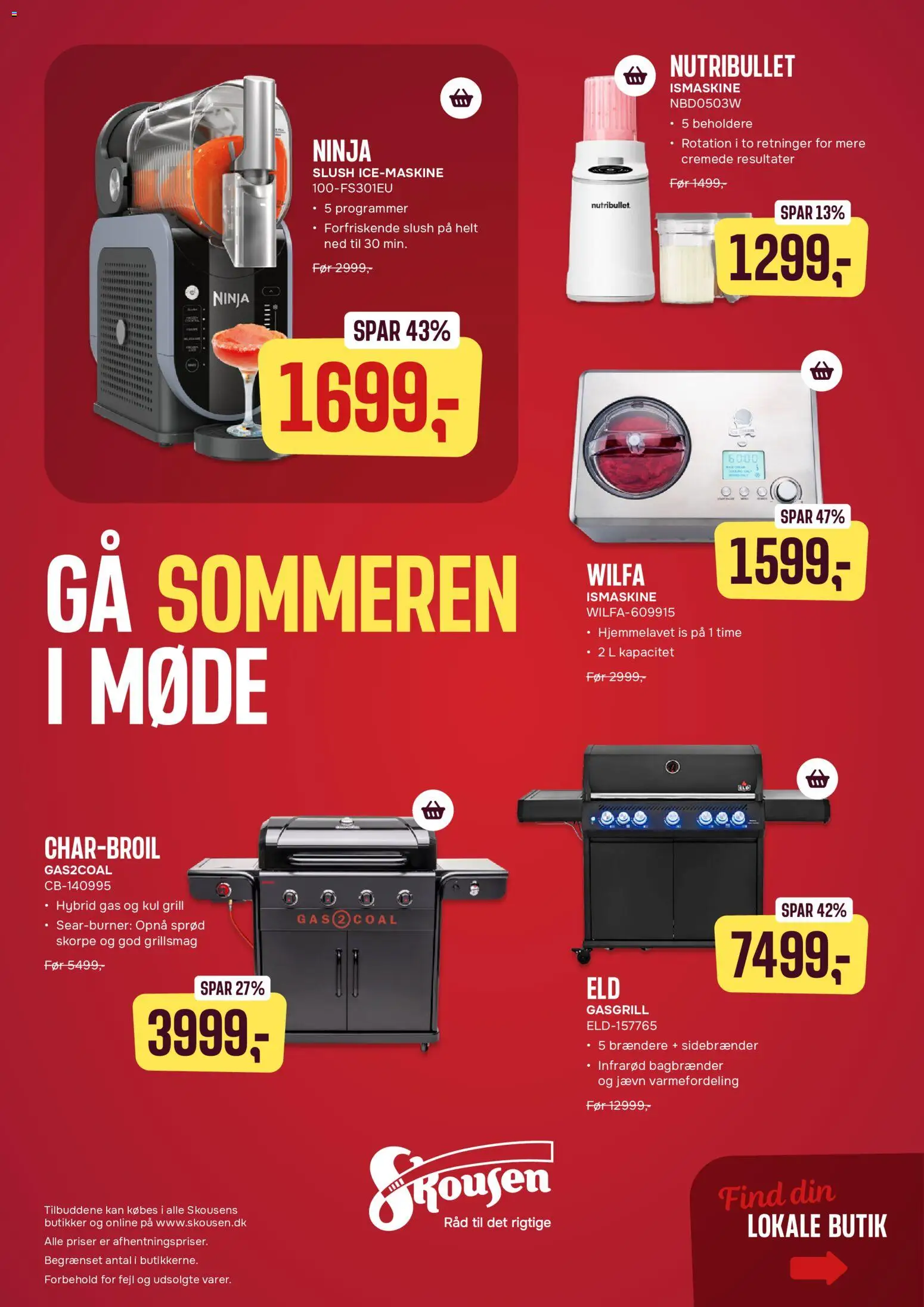 Skousen tilbudsavis – gyldig fra 18.05.2026 | Side: 8 | Produkter: Is, Grill