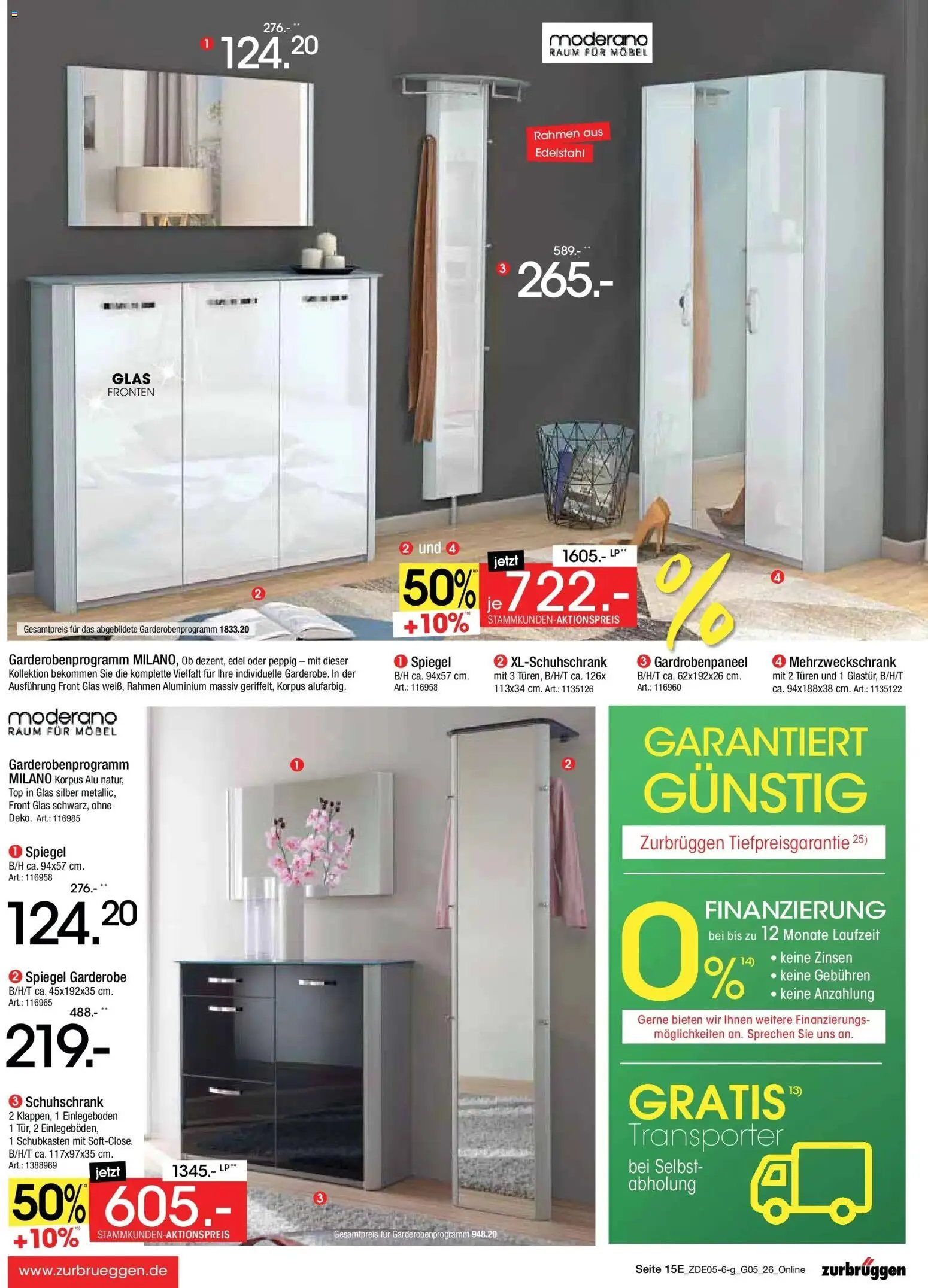 Zurbrüggen MaiDays Shopping – gültig ab 08.05.2026 | Seite: 37 | Produkte: Top, Spiegel
