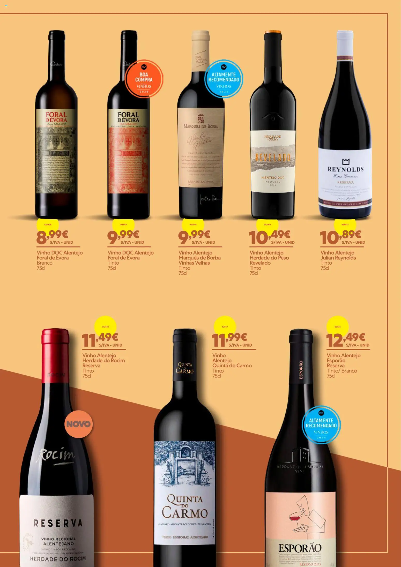 Recheio - Novo Catálogo de Vinhos │ válido de 03/09/2026 | Página: 33 | Produtos: Vinho, Vinho tinto