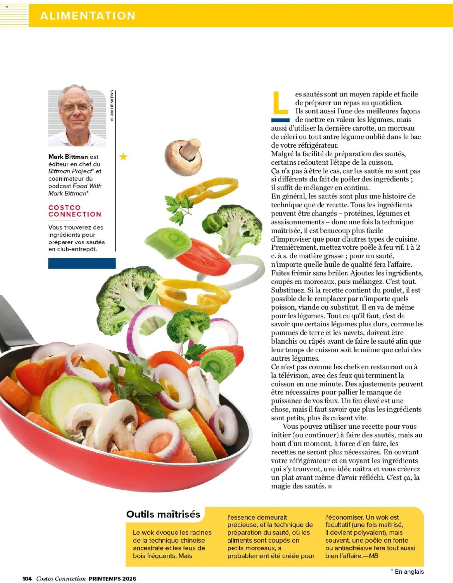 {H1} | Page: 104 | Produits: Réfrigérateur, Poêle, Huile, Viande
