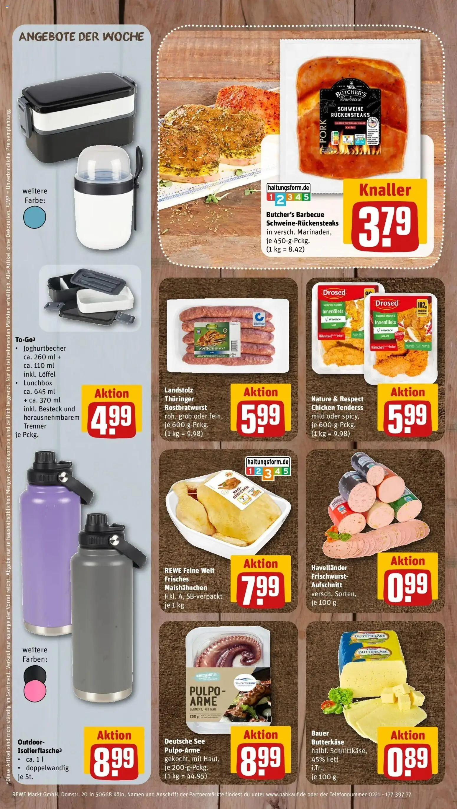 REWE Prospekt ab 07.09.2026 zum Blättern » Angebote | Seite: 16 | Produkte: Mais, Hahnchen, Paprika