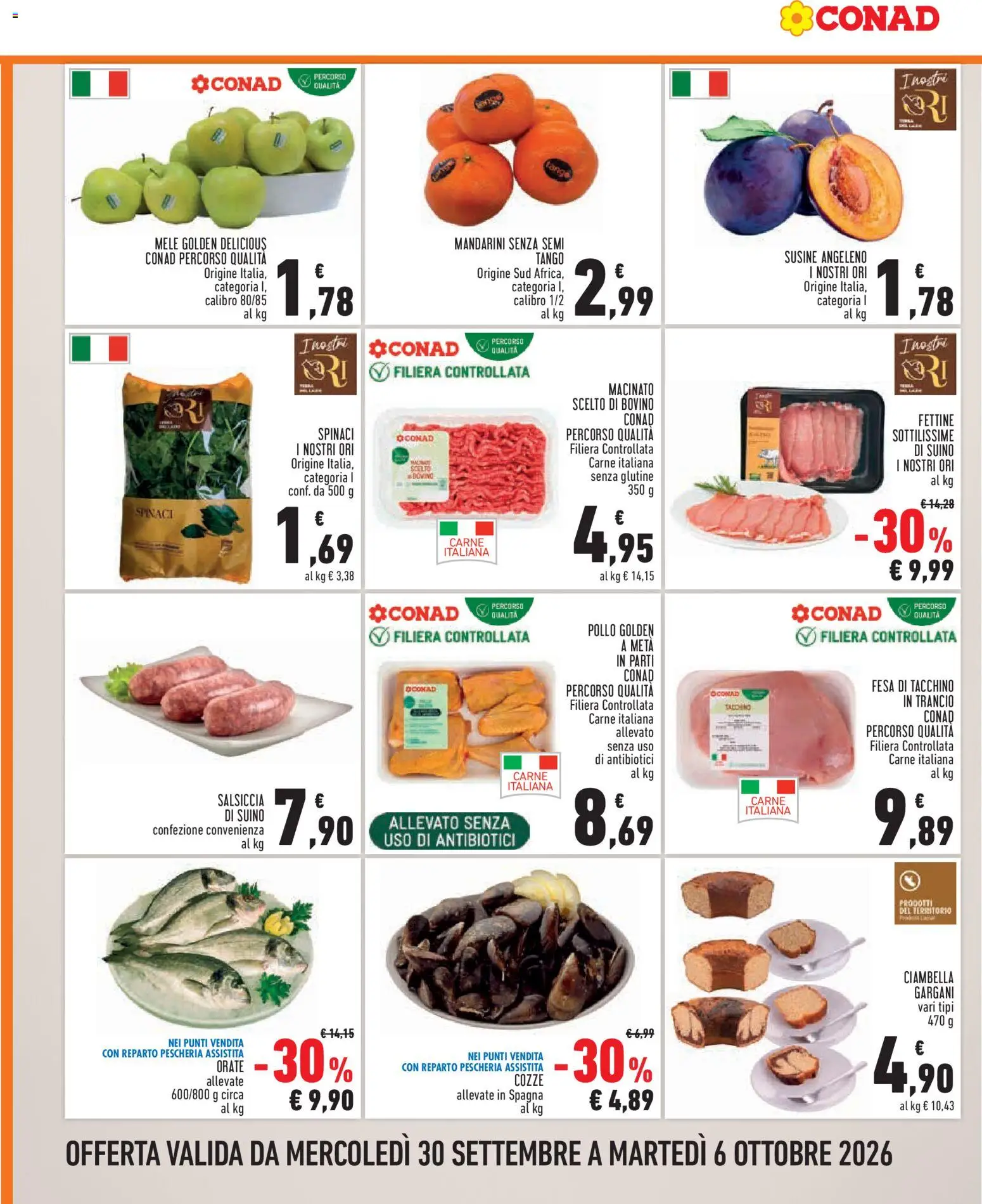 Volantino Conad del 30/09/2026 | Pagina: 2