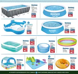 Anteprima del volantino Happy Casa volantino valido a partire dal 03.06.2026 | Pagina: 18 | Prodotti: Scaletta, Piscina, Salvagente