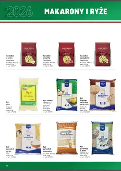 Pogląd oferty "Makro Gazetka - Italia" - ważna od 01.02.2026 | Strona: 46 | Produkty: Tortellini, Prosciutto, Ryż, Makarony