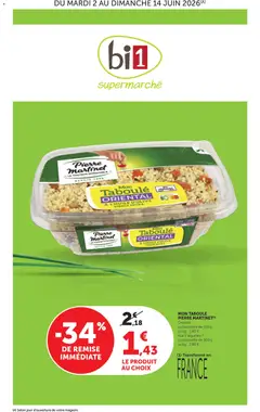 bi1 - Prévisualisation de bi1 Catalogue supermarché valide à partir de 02.06.2026