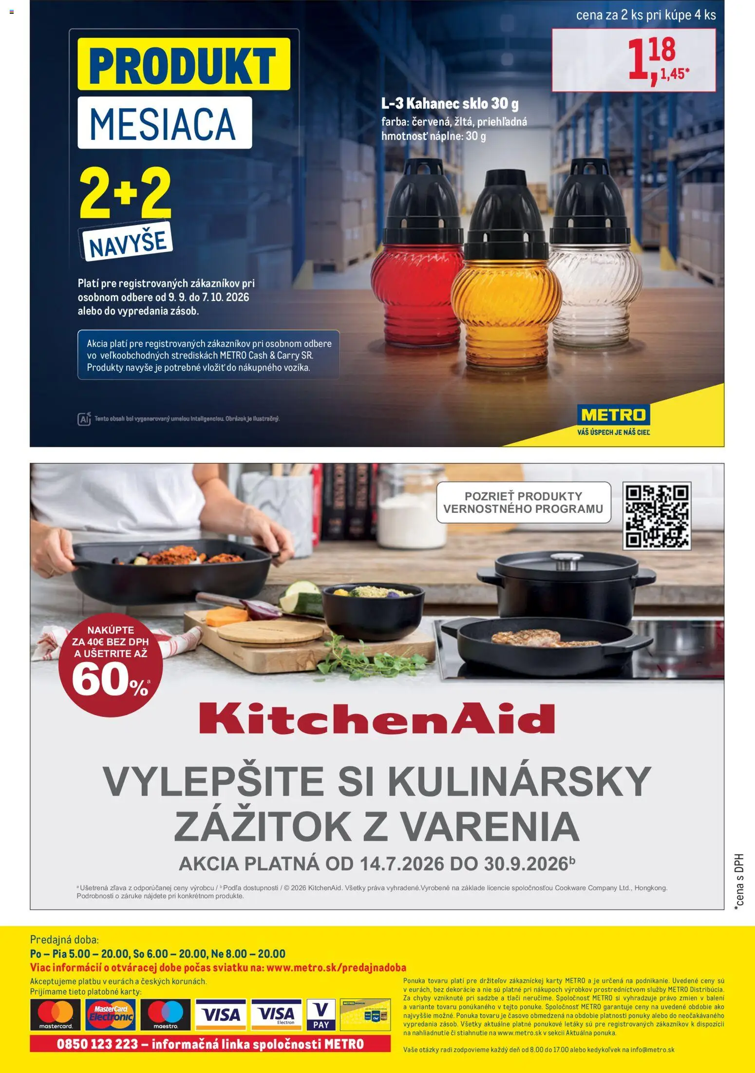Nové Metro akcie – leták je platný od 09.09.2026 | Strana: 8