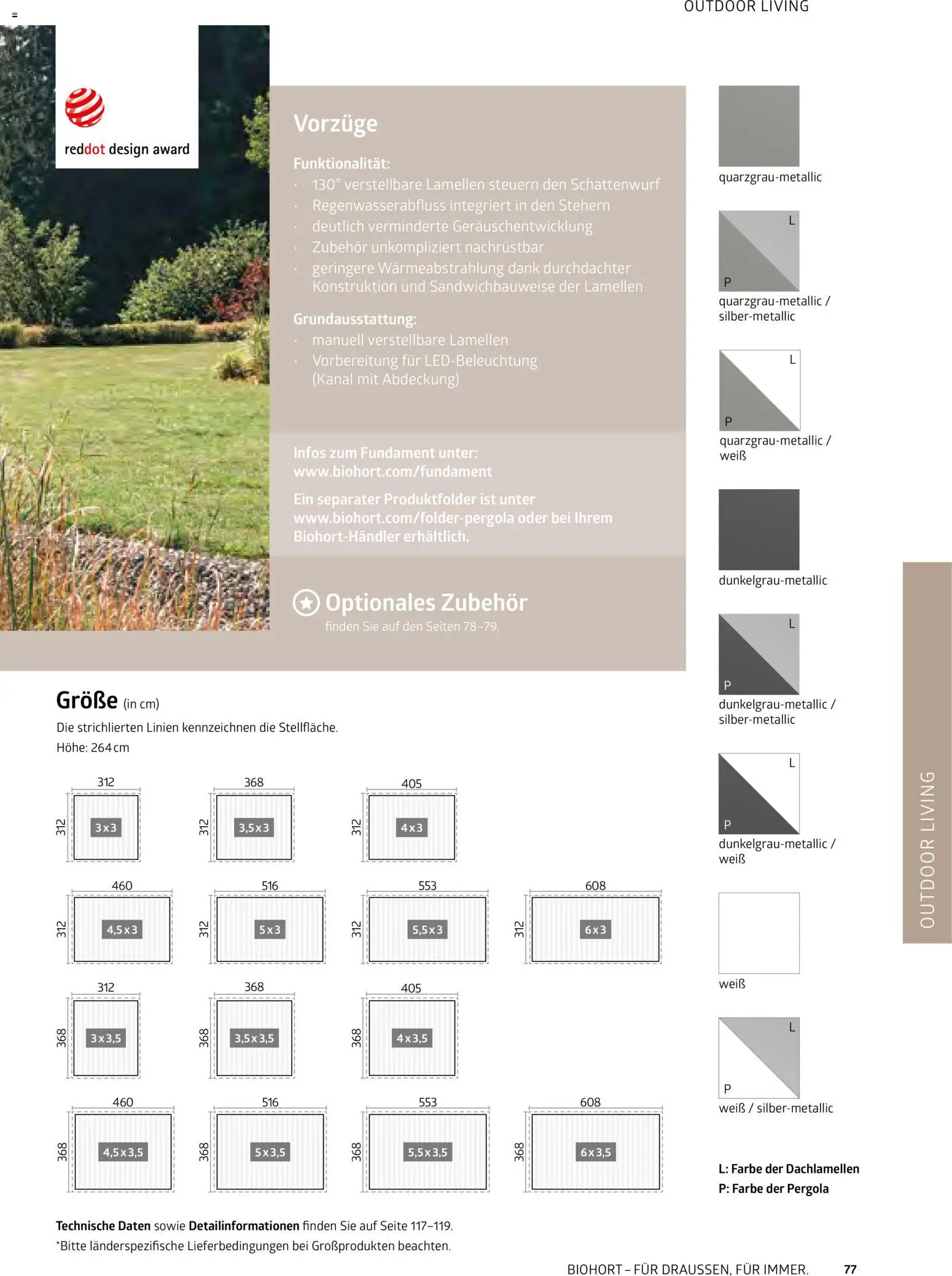 Dehner Biohort – Metall für Garten & Terrasse – gültig ab 01.01.2026 | Seite: 77