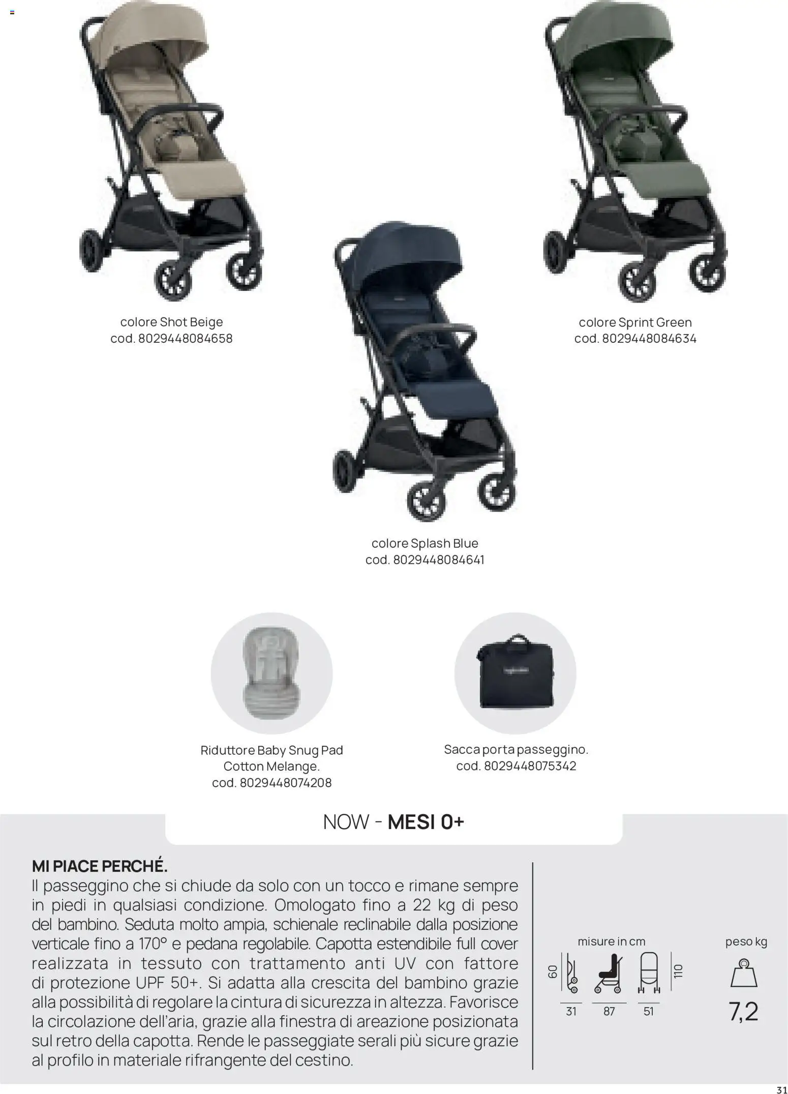 Volantino Prenatal del 16/09/2026 | Pagina: 31 | Prodotti: Porta, Cintura, Passeggino