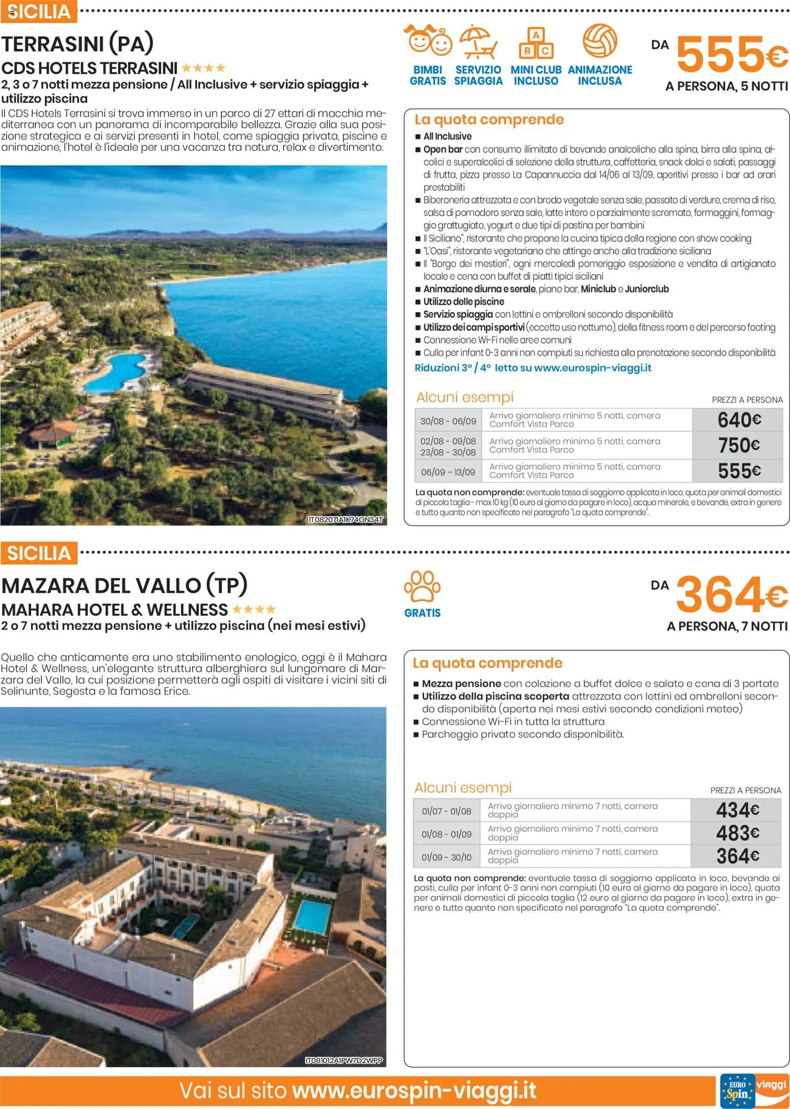 Volantino Eurospin del 04.06.2026 | Pagina: 11 | Prodotti: Acqua, Pomodoro, Latte, Culla