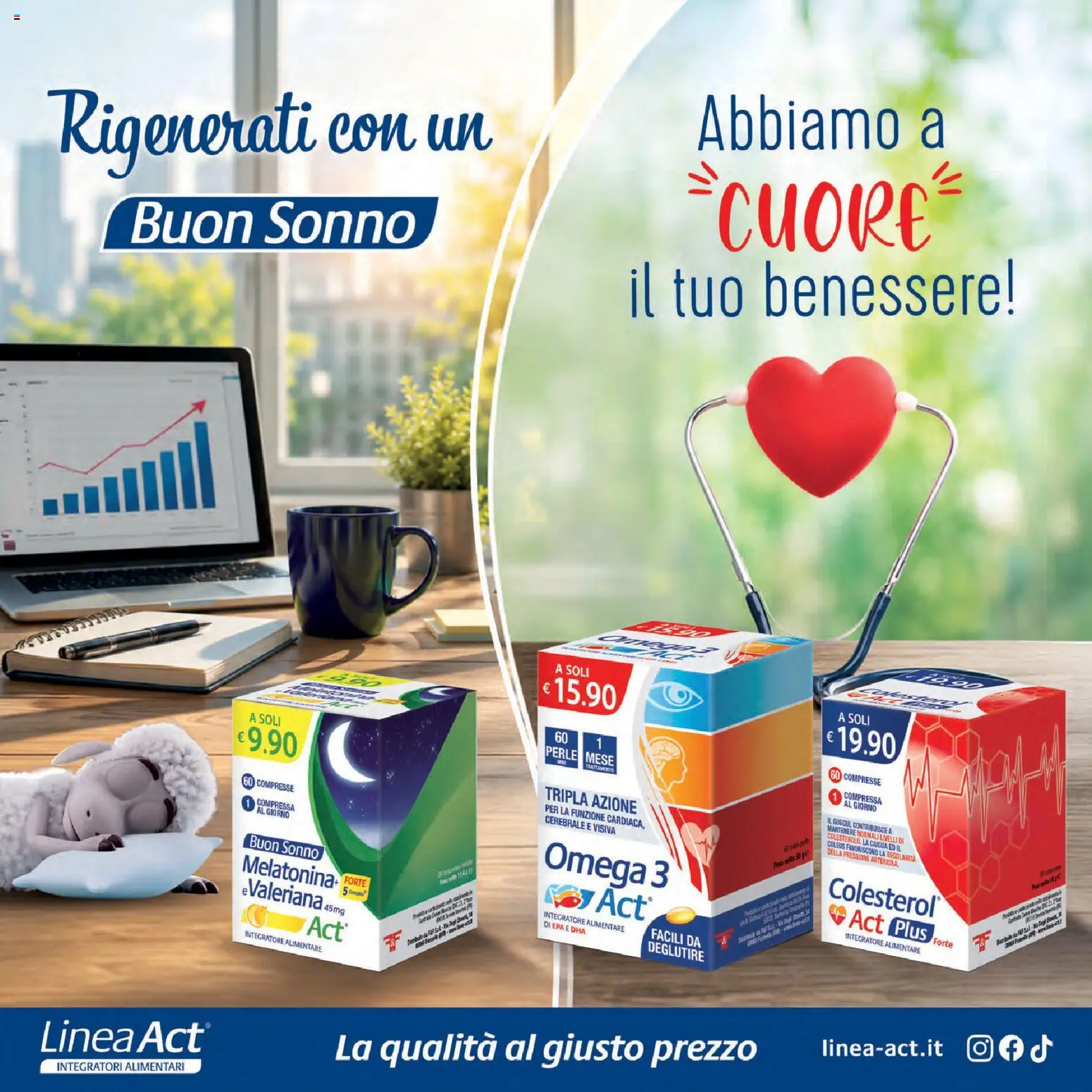 Volantino Poli del 16/09/2026 | Pagina: 10 | Prodotti: Valeriana, Omega, Integratore alimentare, Omega 3