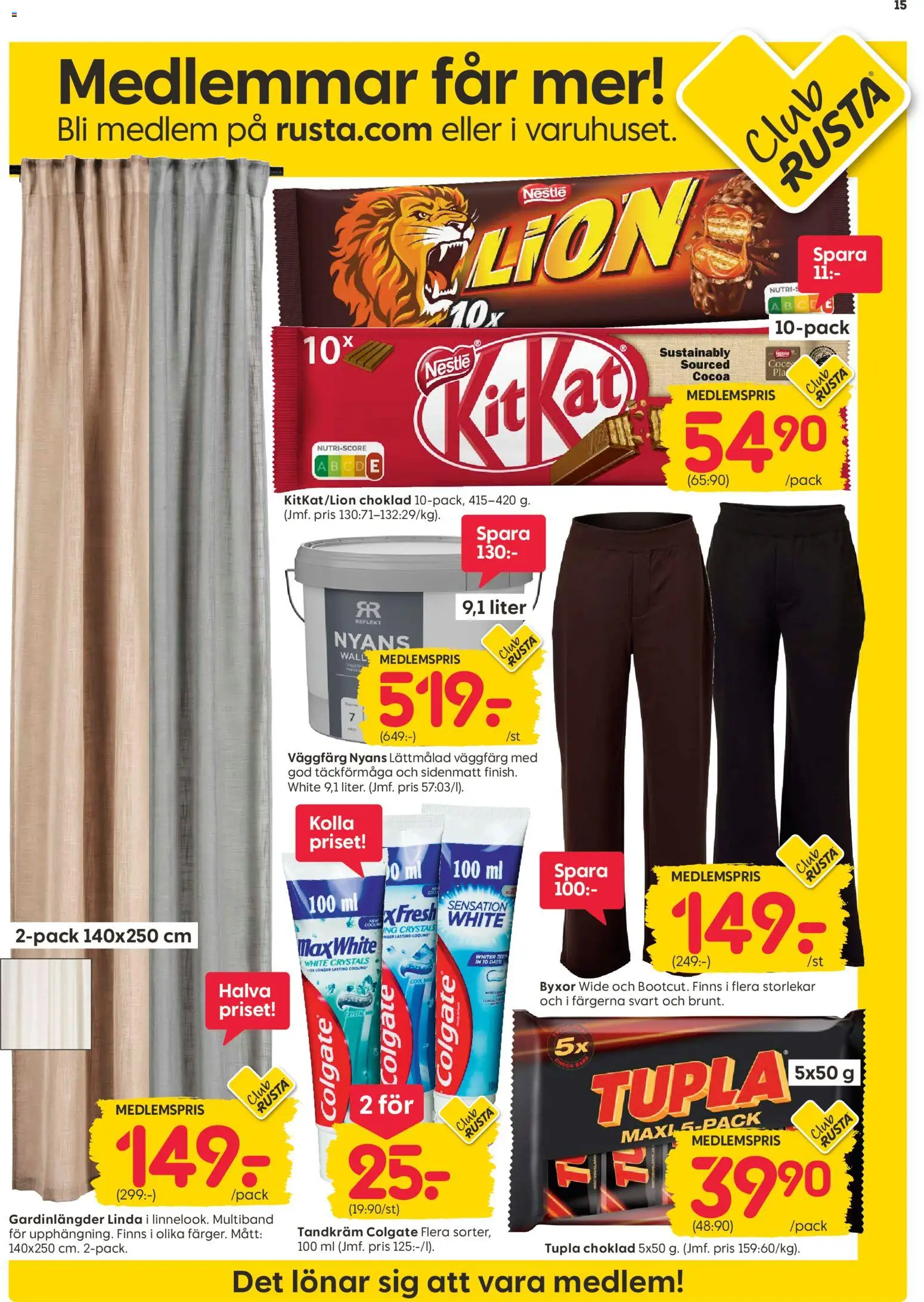 Rusta reklamblad aktuell från 28/09/2026 | Sida: 15