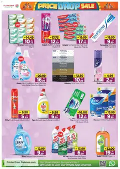Preview of Al Madina catalogue valid from 17 Sep, 2026 | Page: 8 | Products: Softner, Detergent, Conditioner, Lemon