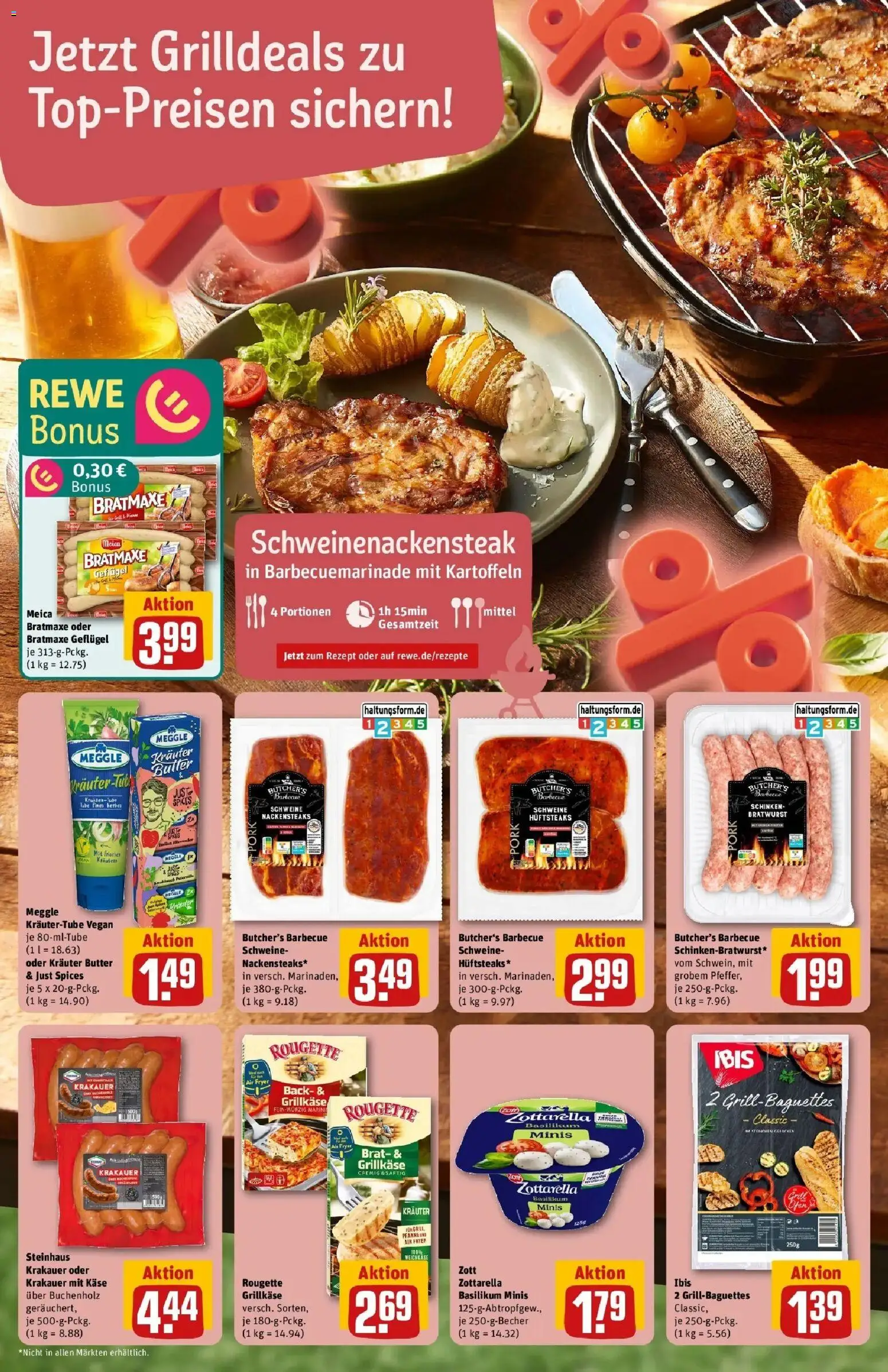 Rewe Prospekt Ingolstadt	 – gültig ab 10.05.2026 | Seite: 4 | Produkte: Butter, Bratwurst, Meica, Kartoffeln