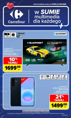 Pogląd oferty "Carrefour gazetka - Multimedia dla każdego" - ważna od 17.08.2026