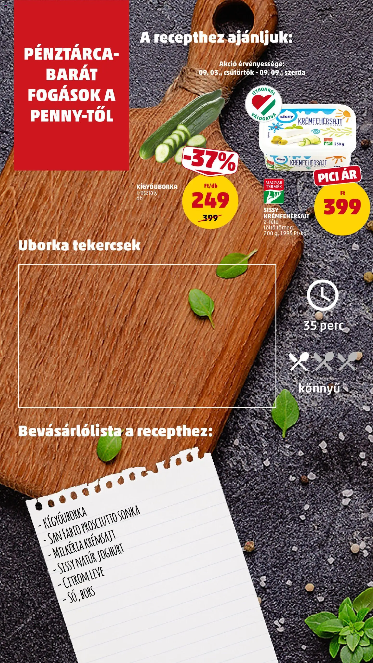 PENNY akciós ujság - amely érvényes a következő dátumtól: 2026.09.10. | Oldal: 14