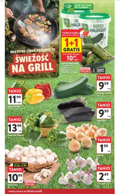 Pogląd oferty "Intermarche gazetka" - ważna od 29.04.2026 | Strona: 12 | Produkty: Czosnek, Bakłażan, Grill, Papryka