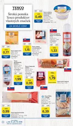 Tesco leták platný od 30.09.2026 | Strana: 26