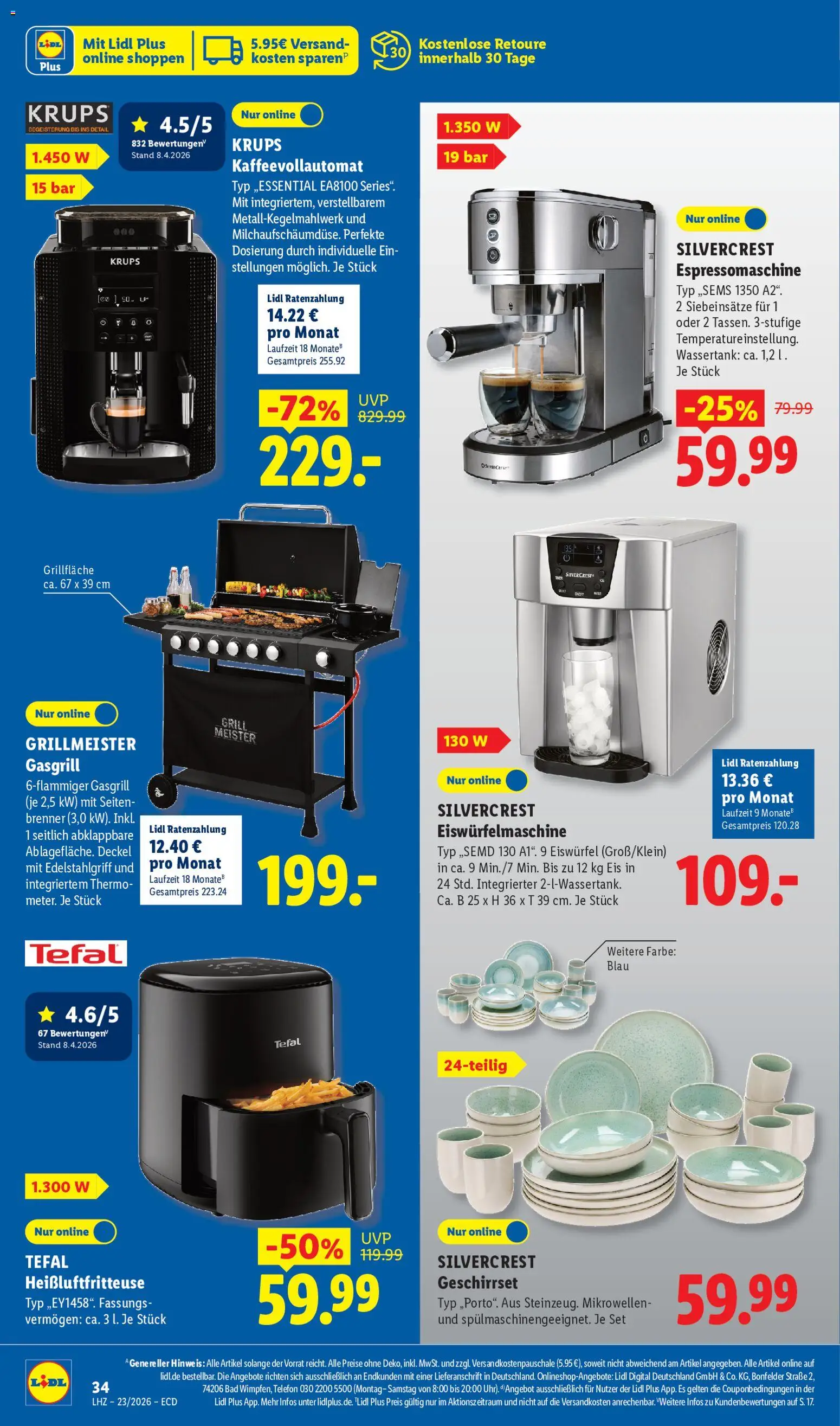 Lidl Německo leták od 01.06.2026 | Strana: 28 | Produkty: Telefon, Tefal