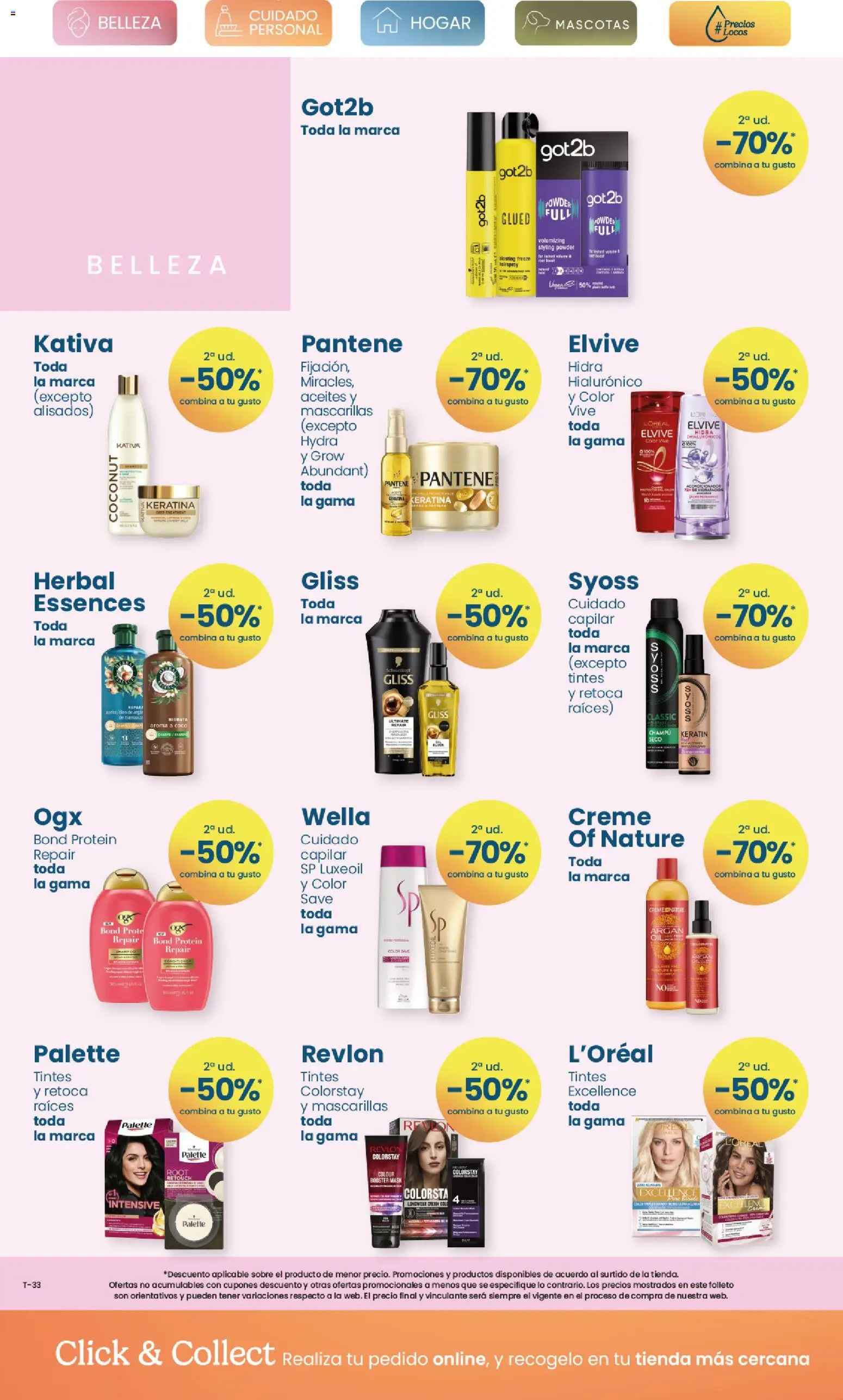 Clarel - folleto │ válido desde el 14/10/2026 | Página: 4 | Productos: Champú, Acondicionador, Coco, Mascarillas