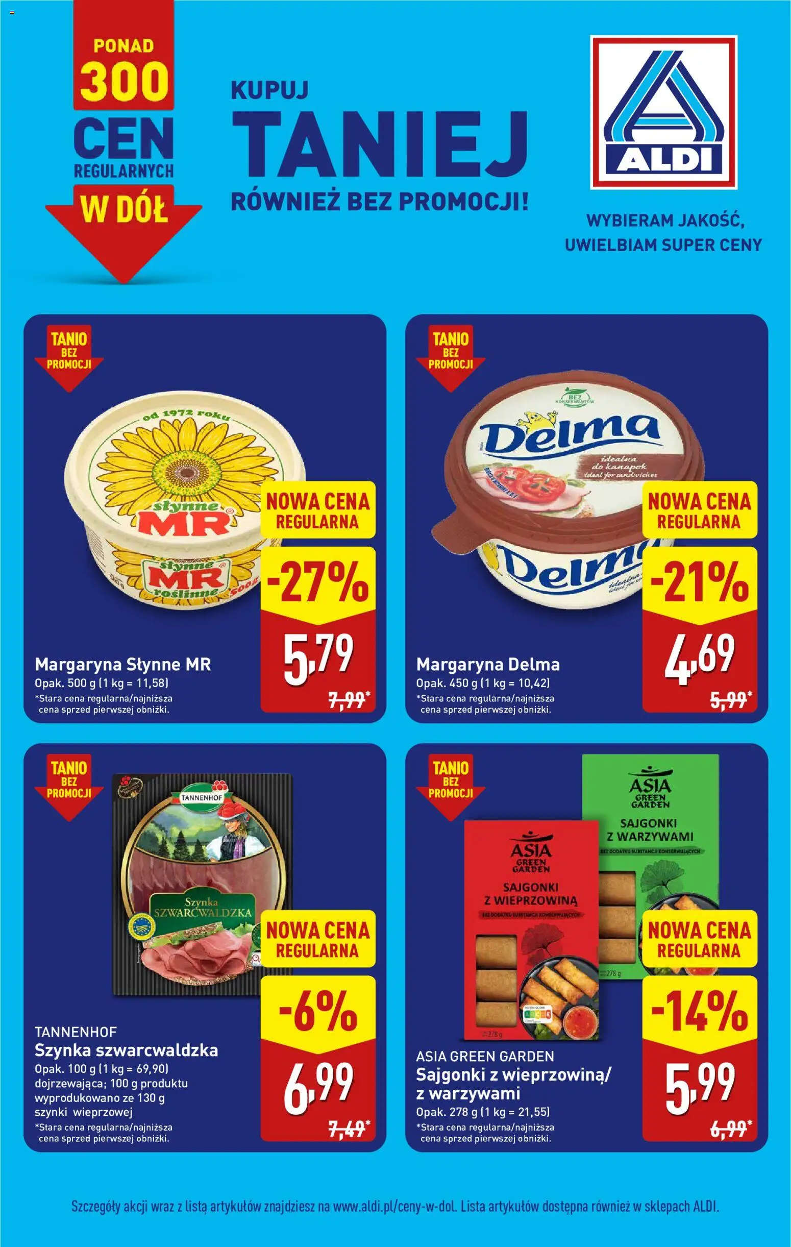 Aldi Polsko leták - Ceny regularne w dół od 14.09.2026 | Strana: 7