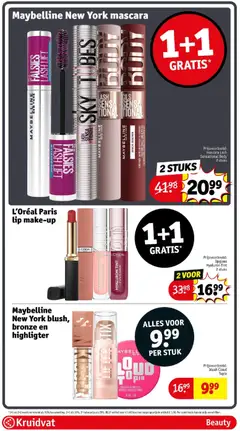 Kruidvat folder week 32 - Voorbeeld van een folder van Kruidvat, geldig van 04-08-2026 | Pagina: 5 | Producten: Kan, Blush, Mascara, Lipgloss