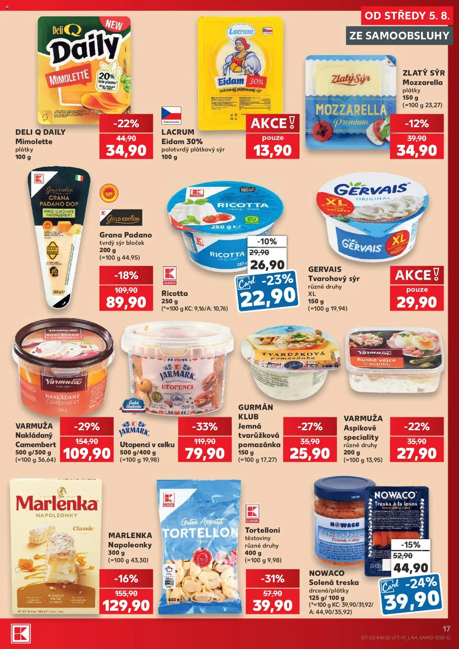 Kaufland leták - Chomutov od 05.08.2026 | Strana: 17