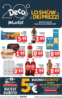 Anteprima del volantino Decò volantino Market Venafro valido a partire dal 08.06.2026