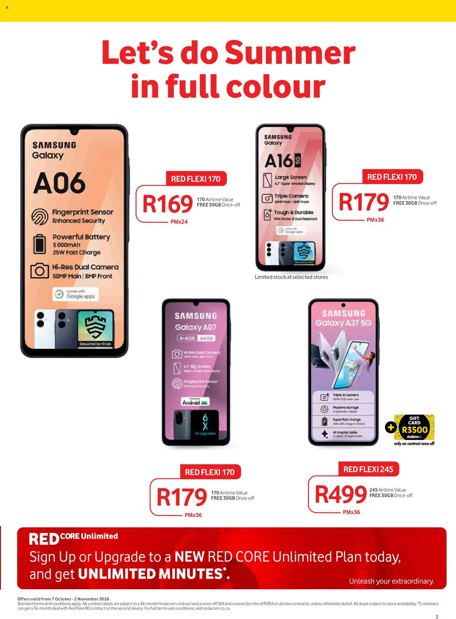 New Makro catalogue – valid from 07/10/2026 | Page: 3 | Products: Sim, Battery, Stock, Water