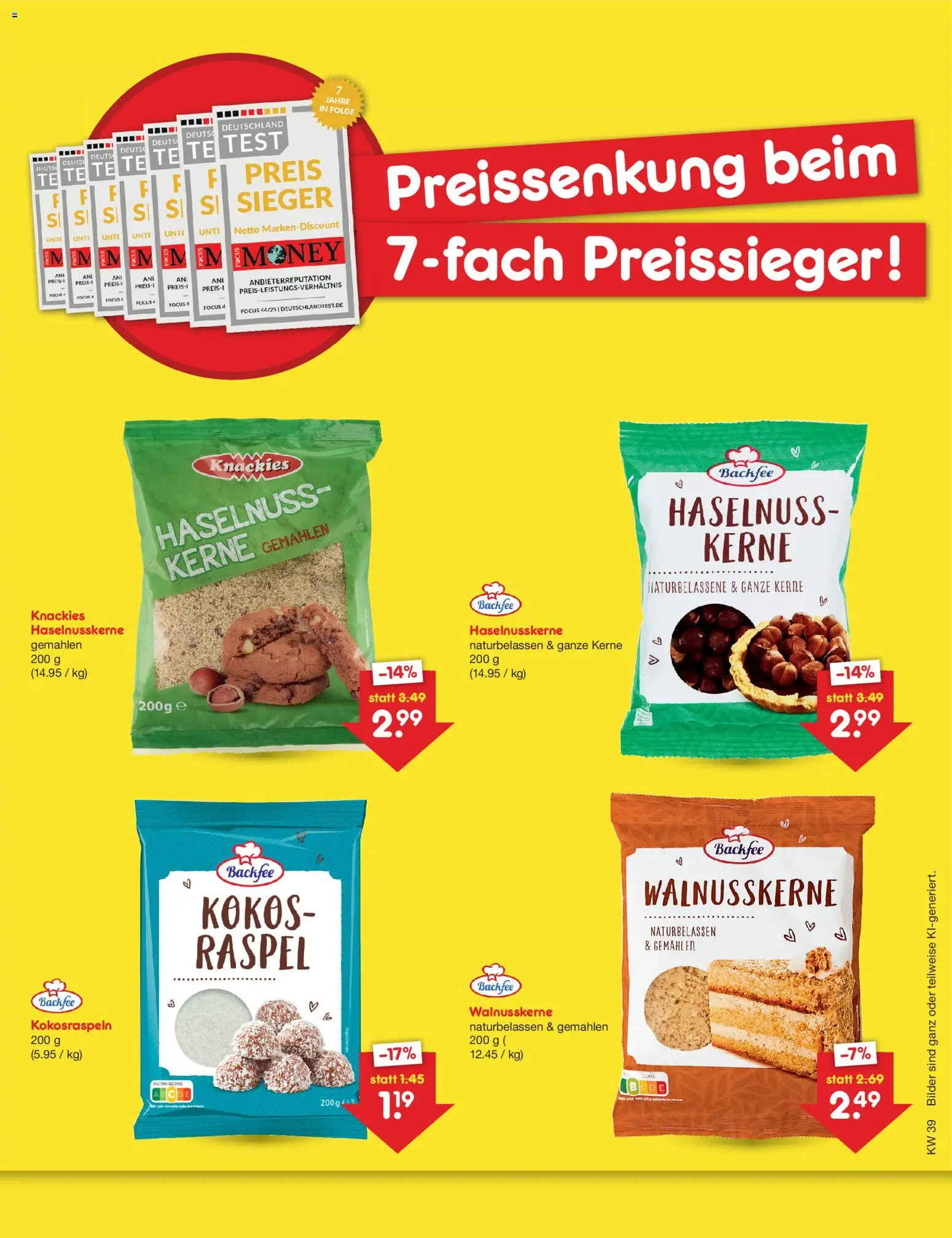 Netto Marken-Discount Preissenkung auf Dauer – gültig ab 23.09.2026 | Seite: 2 | Produkte: Bilder