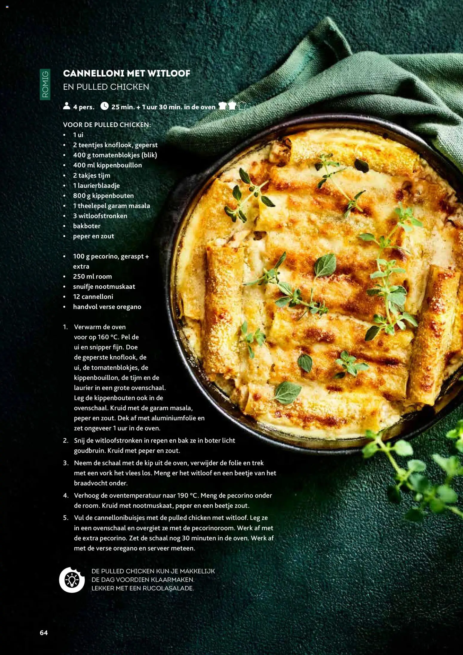 {H1} | Pagina: 64 | Producten: Oven, De oven, Kippenbouten, Pulled chicken