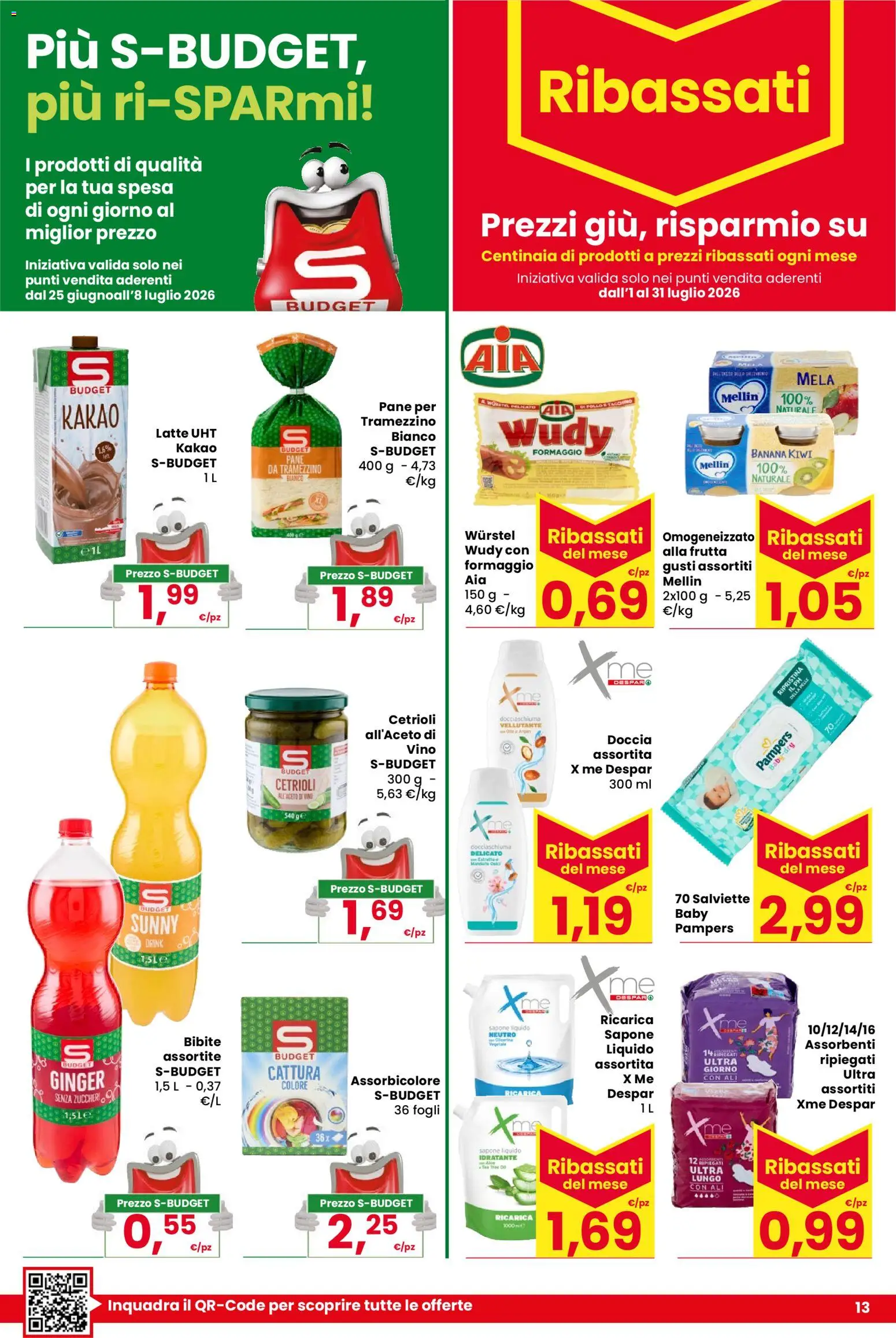 Volantino Despar del 25/06/2026 | Pagina: 13