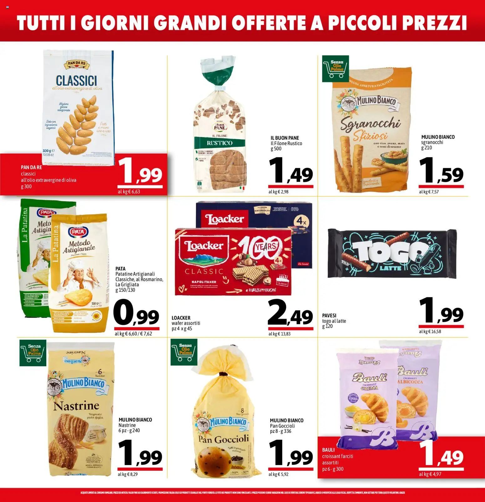 Volantino A&O del 30.04.2026 | Pagina: 10 | Prodotti: Uova, Patatine, Mais, Croissant