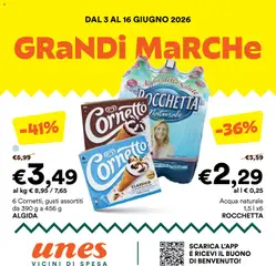 Anteprima del volantino Unes volantino valido a partire dal 03.06.2026