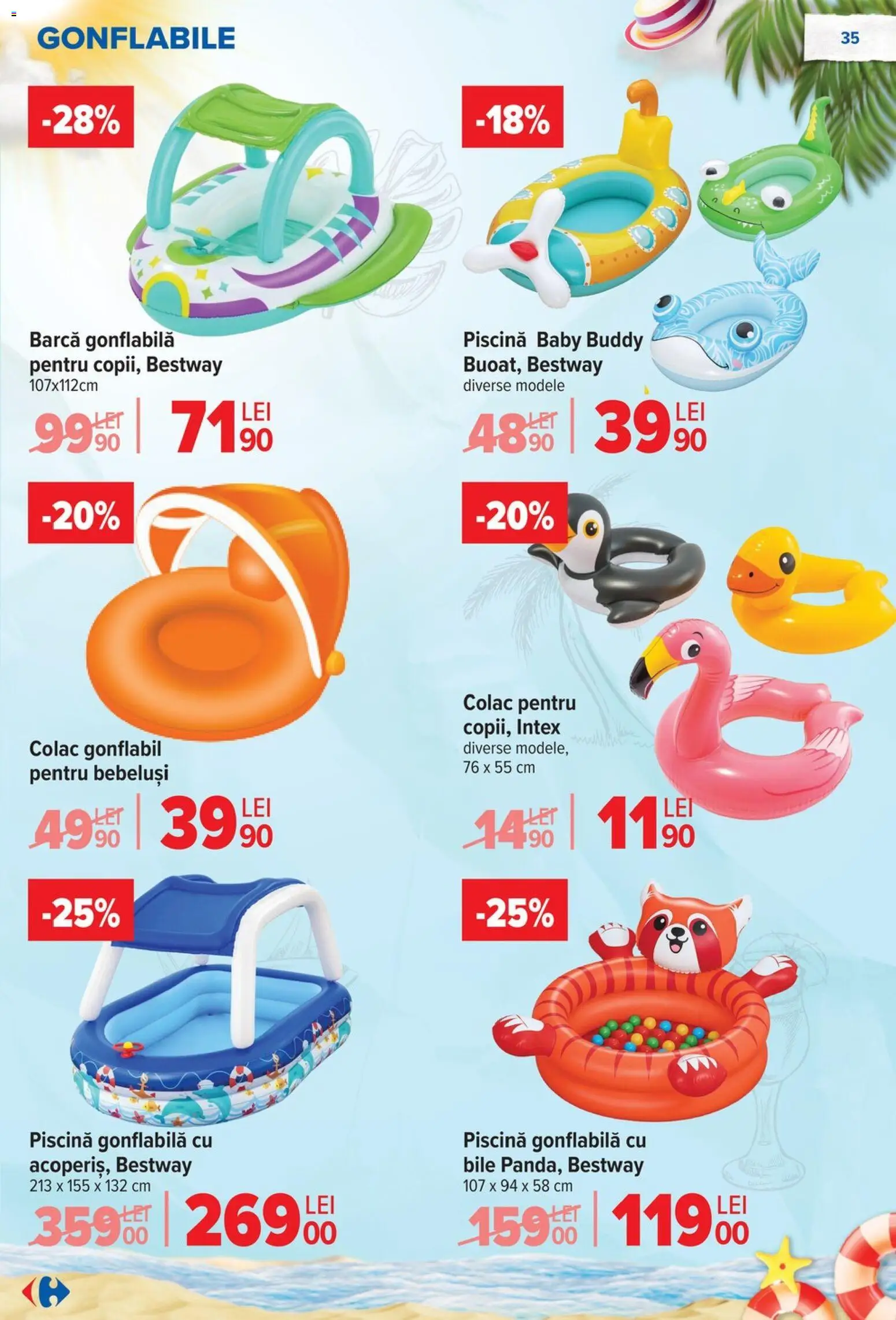 Noul catalog Carrefour – valabil de la 17.06.2026 | Pagină: 36 | Produse: Piscină, Köpek Uzaklaştırıcılar