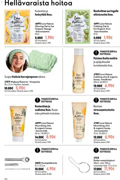 Oriflame-mainoslehti voimassa 05/08/2026 alkaen | Sivu: 94 | Tuotteet: Mango, Misellivesi, Kasvonaamio, Kasvovoide
