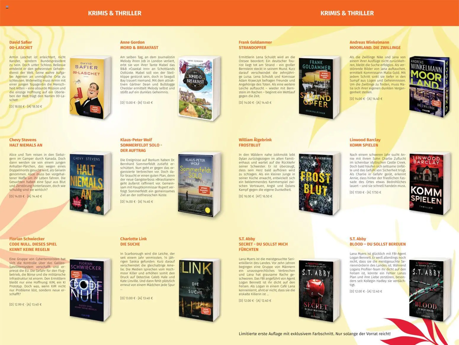 Müller Taschenbücher gültig ab 01.07.2026 | Seite: 2 | Produkte: Spiel