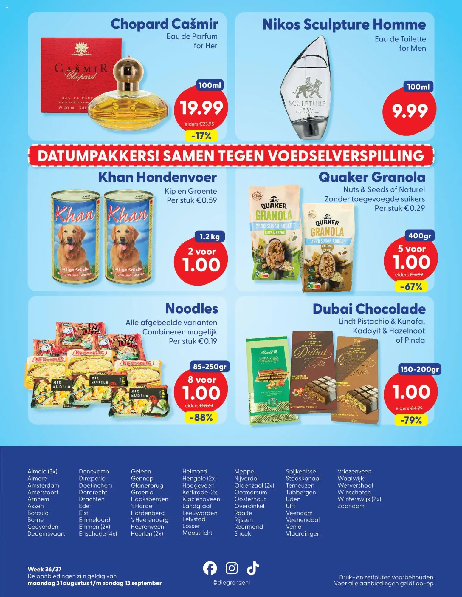 {H1} | Pagina: 8 | Producten: Chocolade, Lindt, Parfum, Eau de toilette
