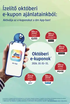 DM Drogerie Markt akciós újság - amely érvényes a következő dátumtól: 2026.10.01. | Oldal: 19