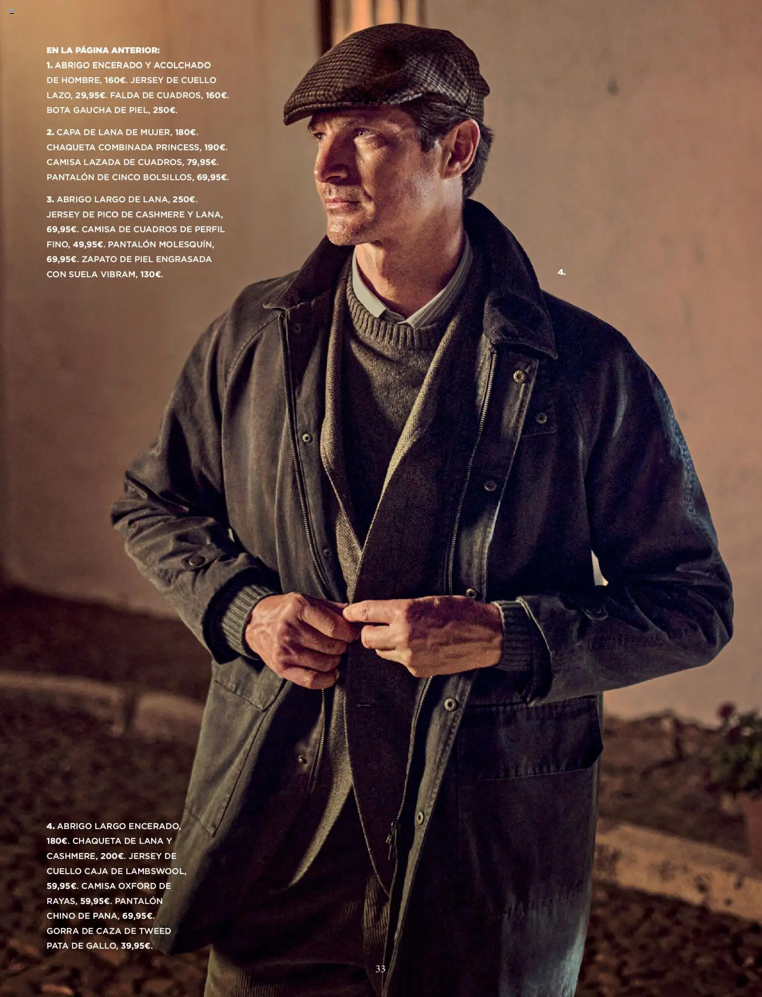 El Corte Inglés La Caza │ válido desde el 01/09/2026 | Página: 33 | Productos: Camisa, Chaqueta, Caja