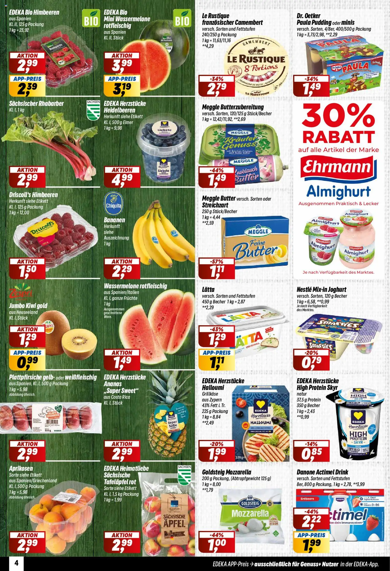 Simmel Prospekt 	 – gültig ab 11.05.2026 | Seite: 4 | Produkte: Pudding, Wassermelone, Rhabarber, Kiwi