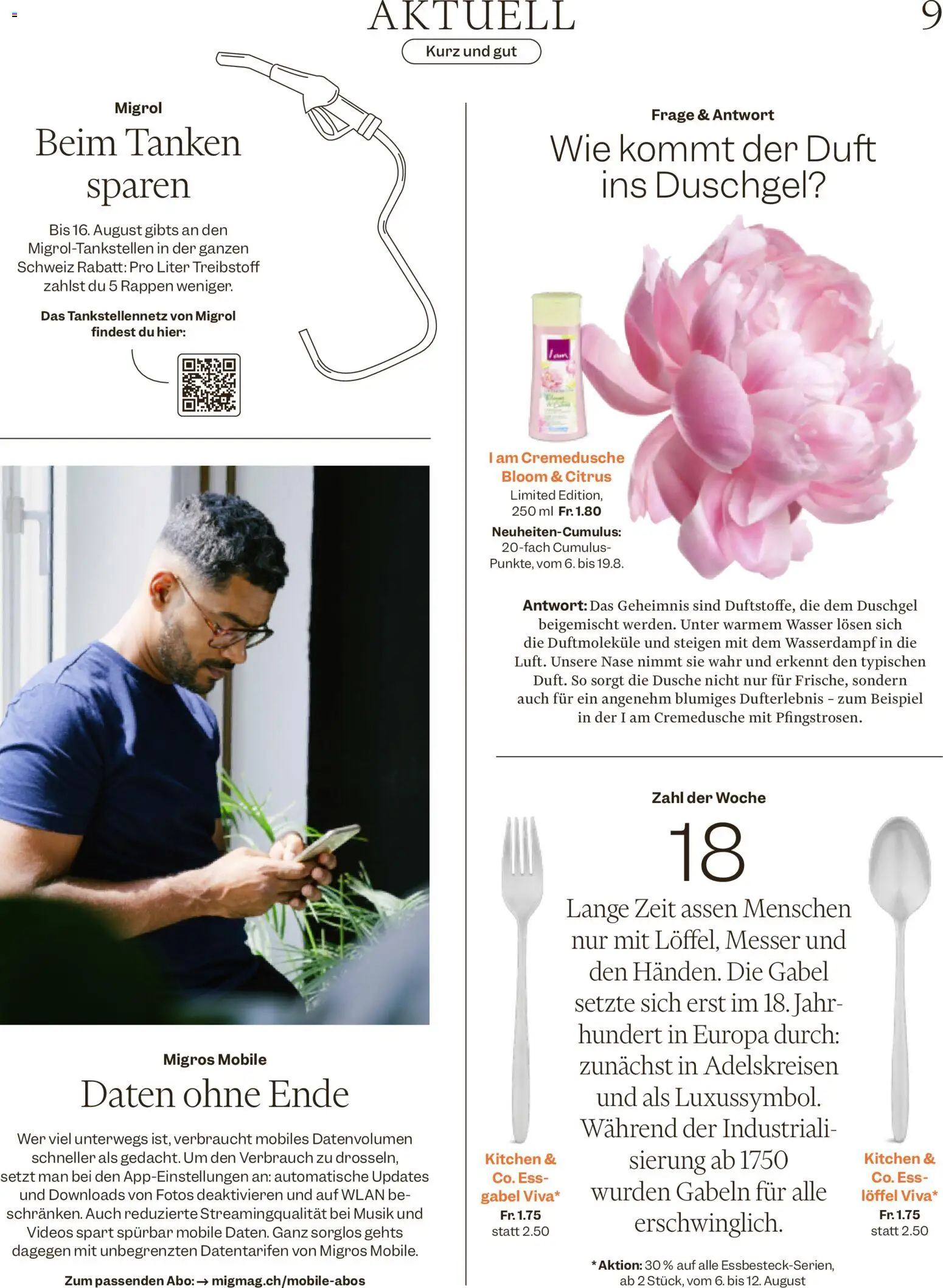 Migros aktionen Magazin – gültig ab 05.08.2026 | Seite: 9