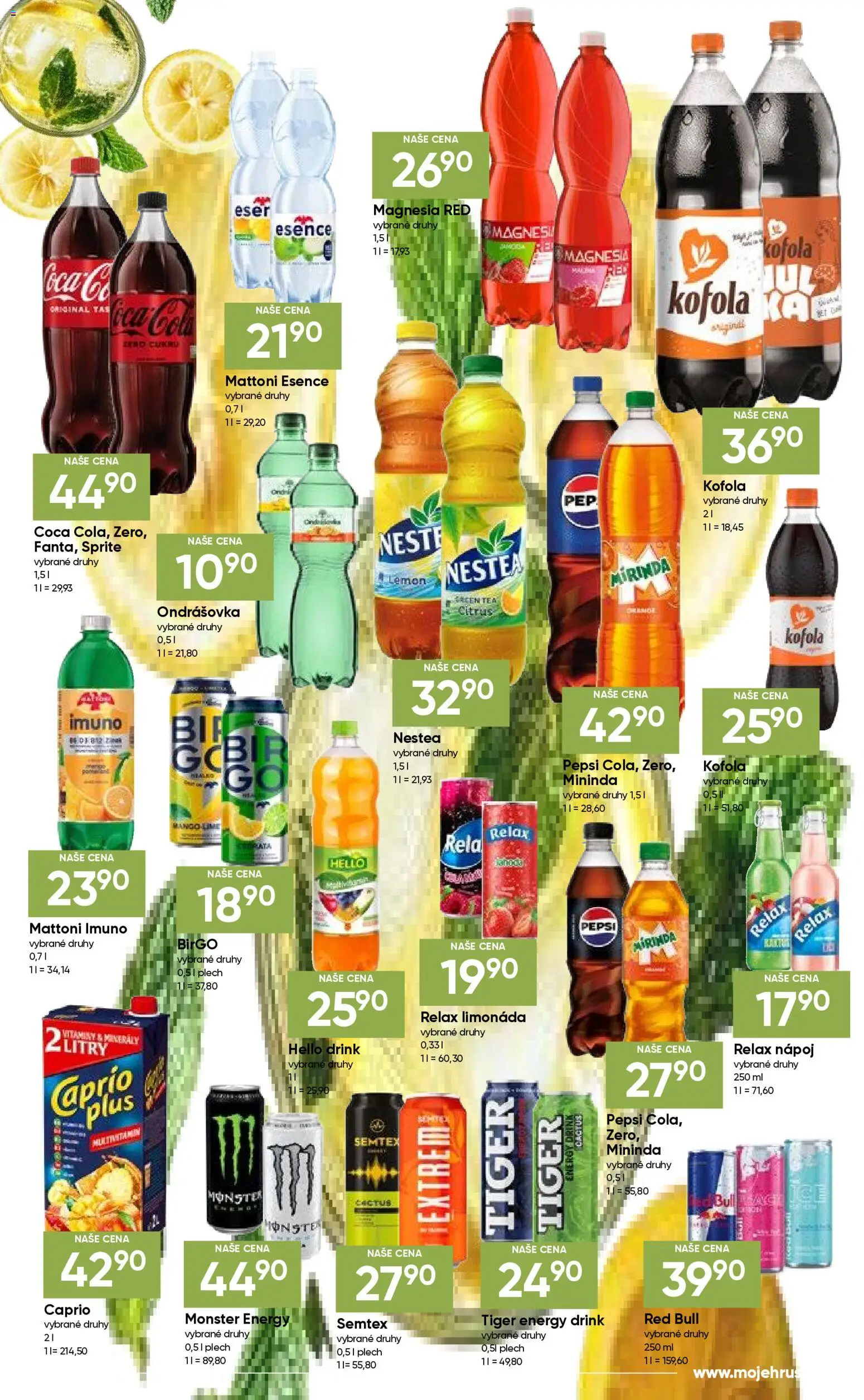 Hruška katalog od 28.04.2026 | Strana: 10 | Produkty: Mattoni, Tiger, Pepsi, Plech