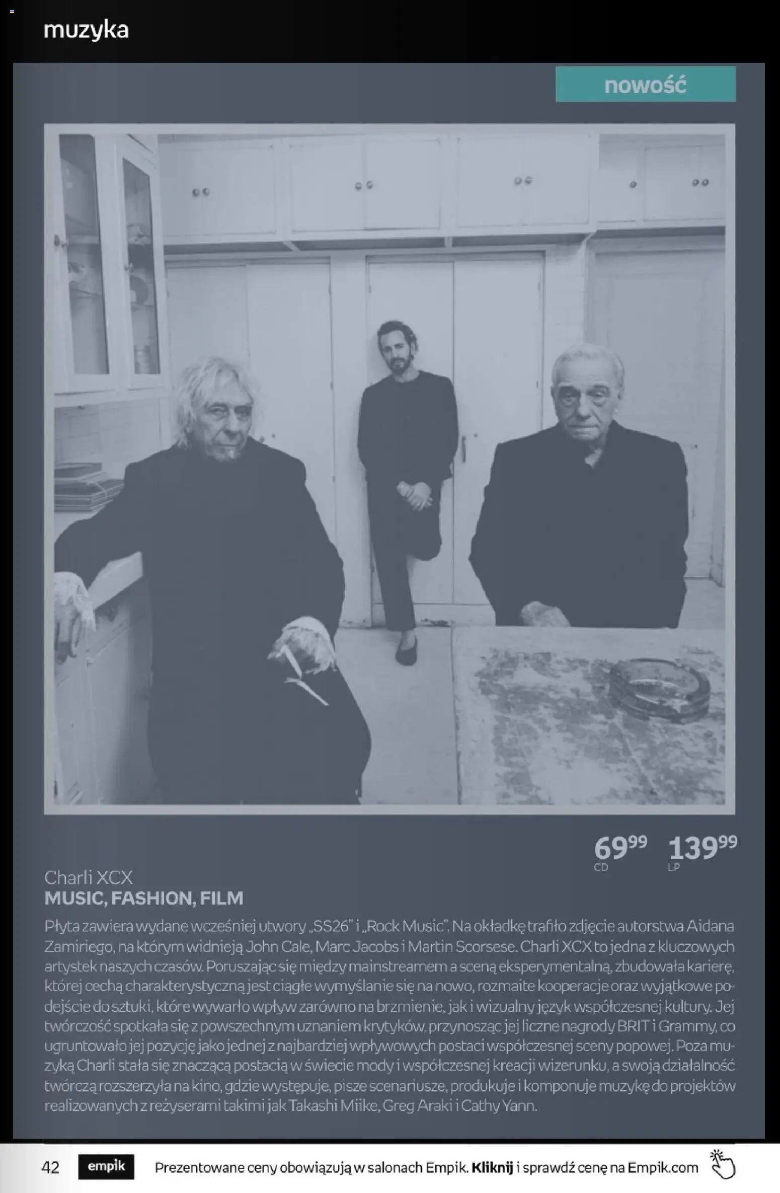 Empik promocje - Tom kultury Muzyka od 29.07.2026 | Strona: 3