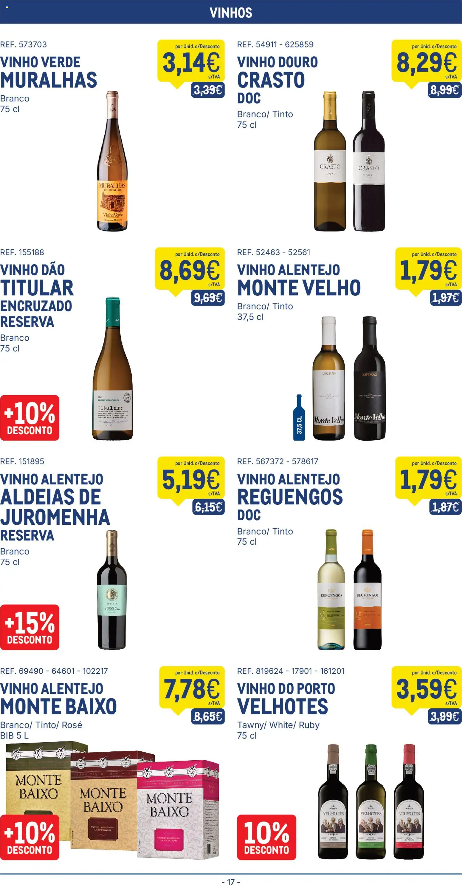 Makro Folheto │ válido de 19.05.2026 | Página: 17 | Produtos: Vinho