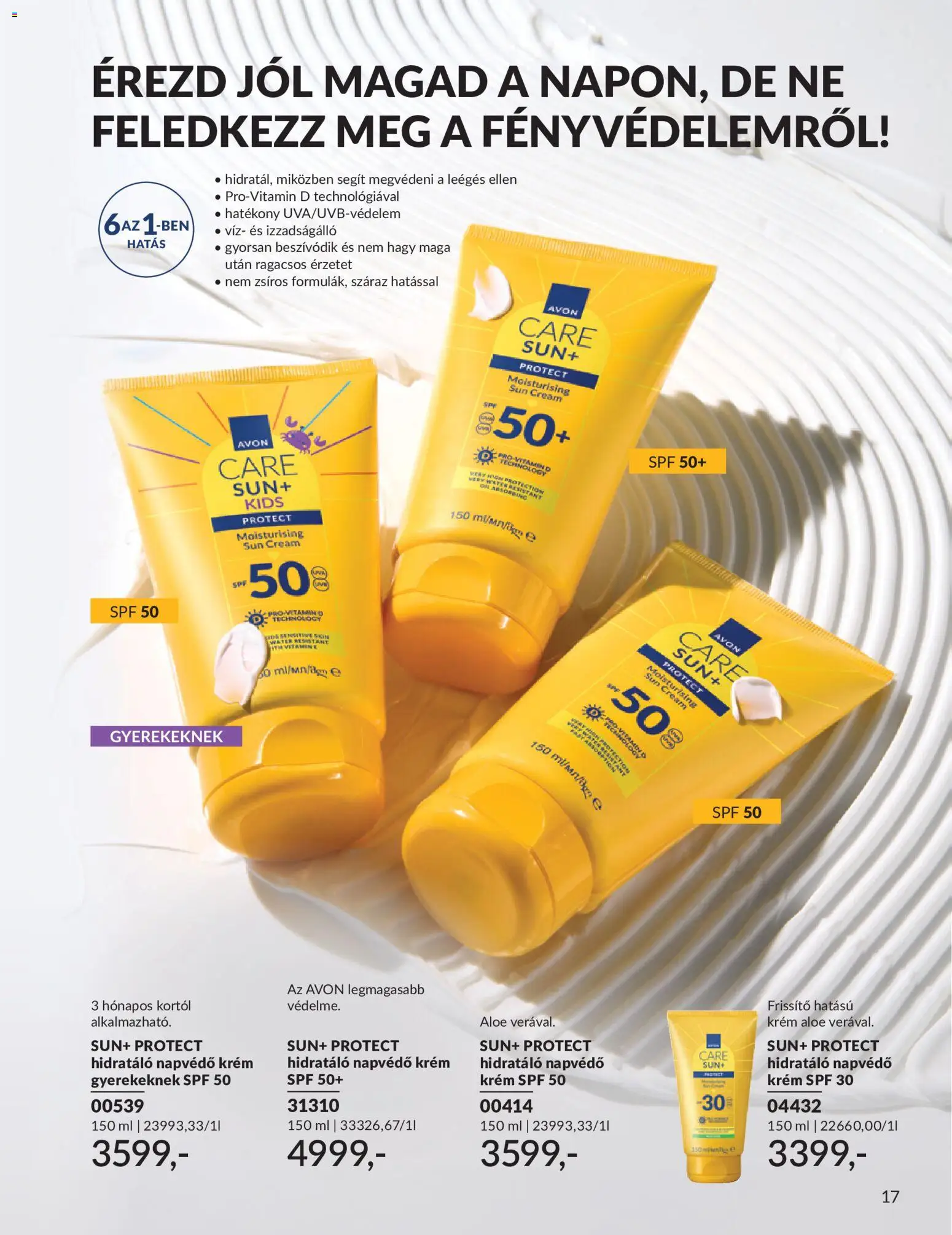 Avon akciós ujság - amely érvényes a következő dátumtól: 01.06.2026 | Oldal: 19 | Termékek: Vitamin d